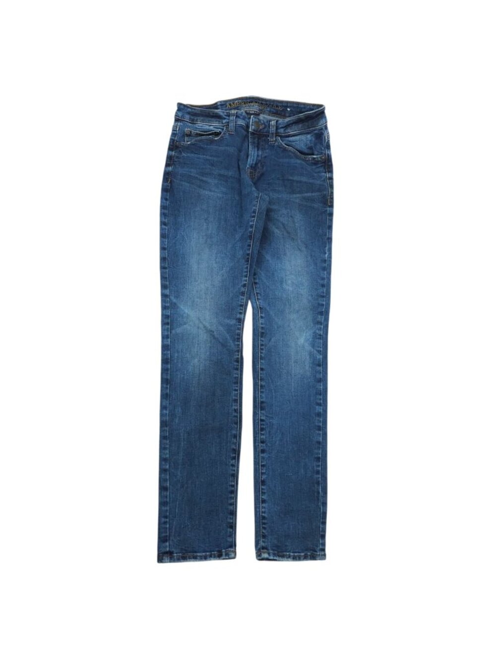 American Eagle Extreme Flex Skinny Jeans Mens 28x29 Medium Wash Stretch Denim